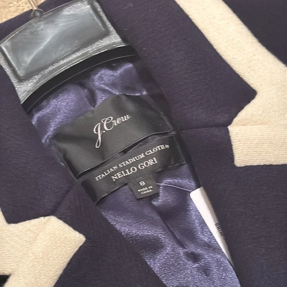 J. CREW Italian Wool Tipped Coat - Picture 3 of 7